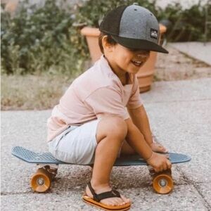 Jack & Winn Baby Boy Toddler Flat Brim Hat Size Small